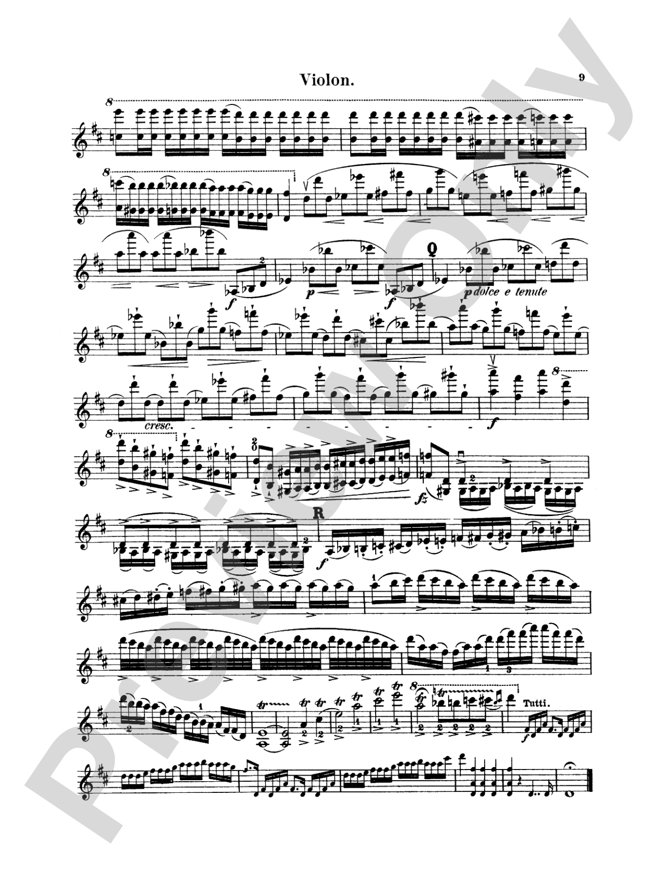 Lipinsky: Concerto Militare, Op. 21: Violin Book