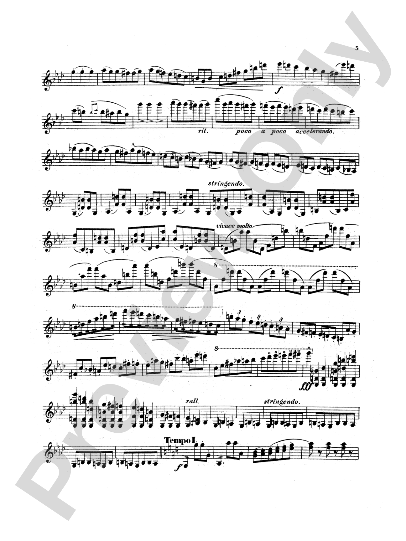 Tchaikovsky: Valse Scherzo, Op. 34 (Urtext): Violin Parts