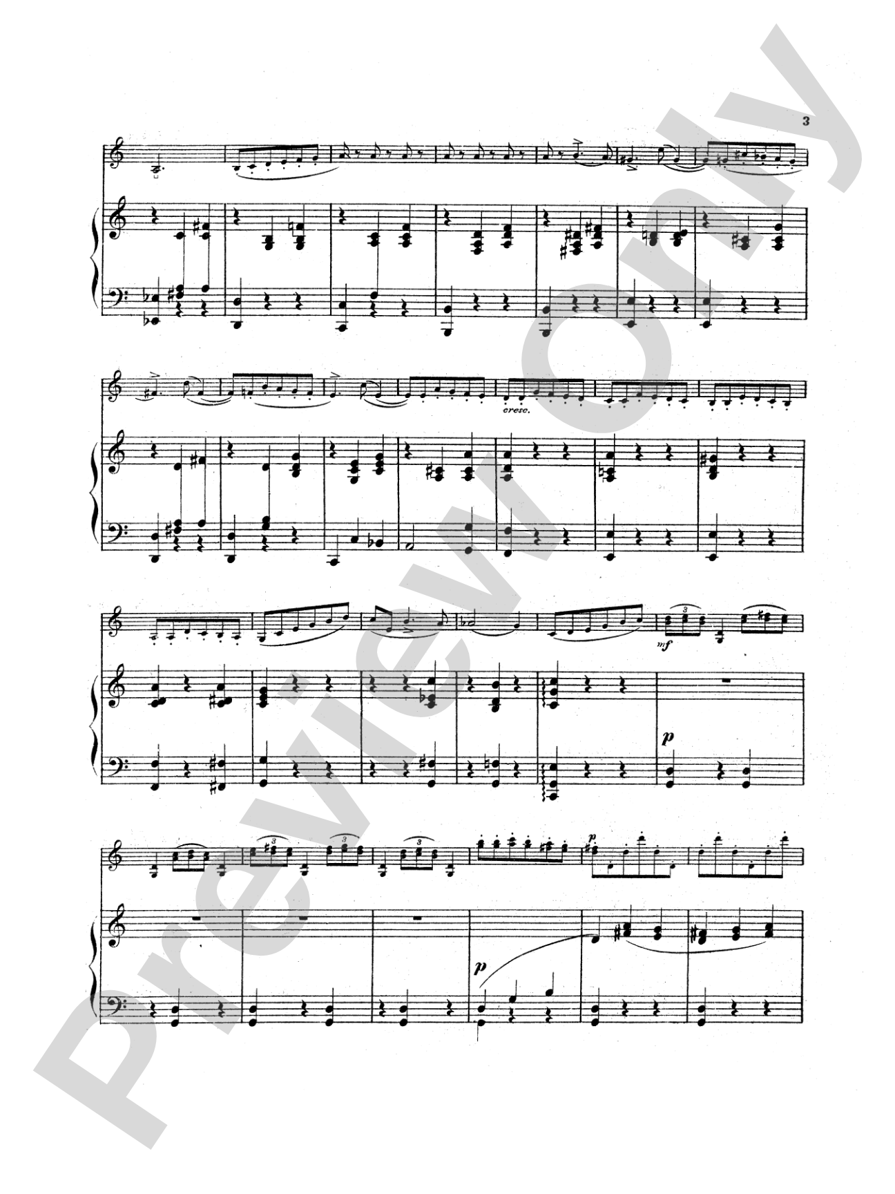 Tchaikovsky: Valse Scherzo, Op. 34 (Urtext)