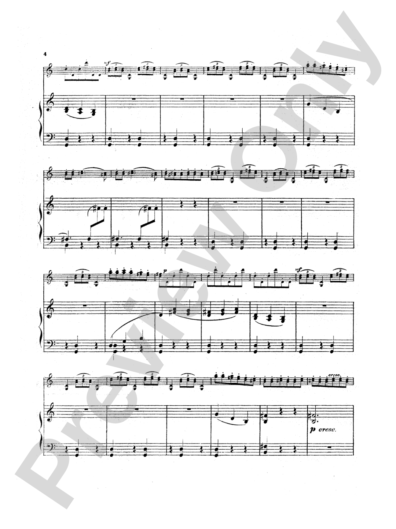 Tchaikovsky: Valse Scherzo, Op. 34 (Urtext)