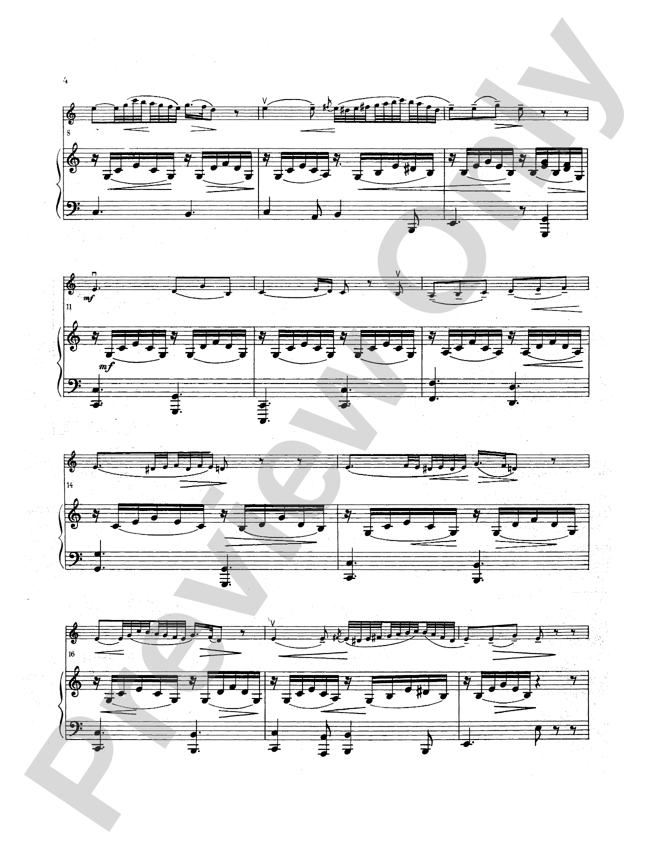 Paganini: Four Sonatinas, Op. 2, Nos. 2, 4, 6, 10