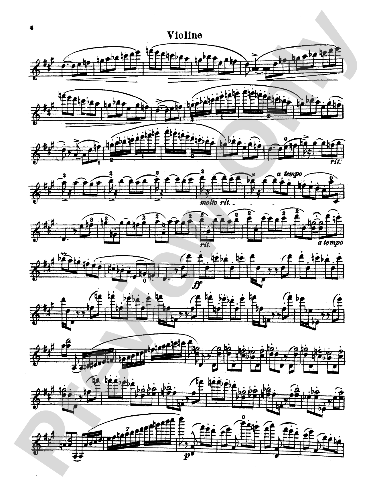 Sarasate: Spanish Dance, Op. 23, No. 2 (Zapateado): Violin Book