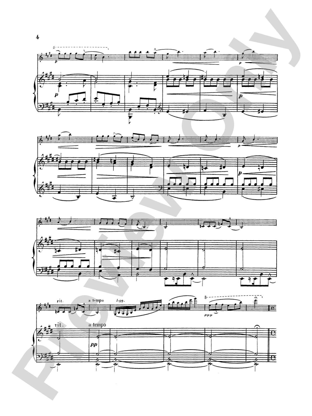 Saint-Saëns: Havanaise, Op. 83 (Urtext), Arr. Eugene Ysaye