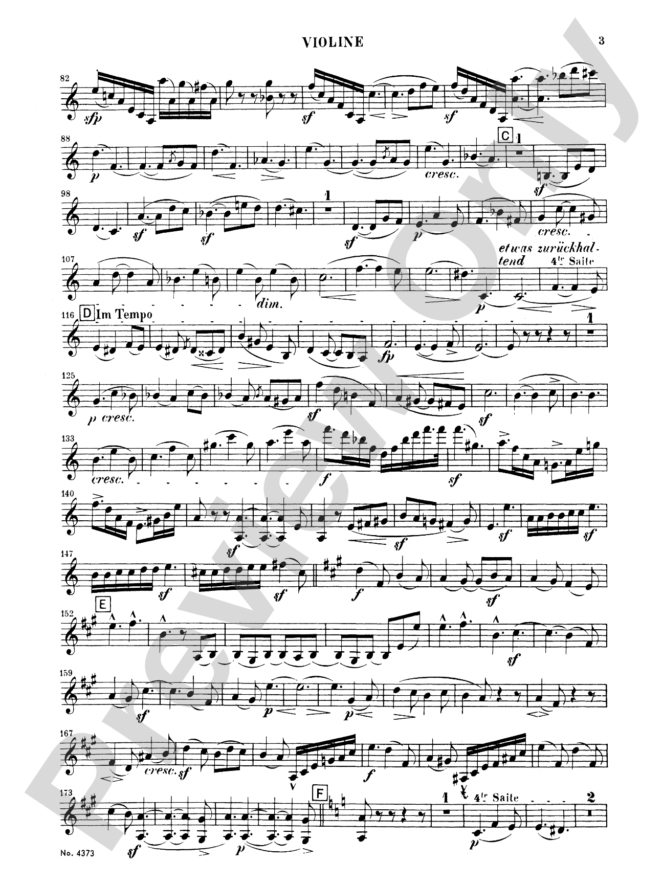 Schumann: Sonata in A Minor, Op. 105: Violin Book