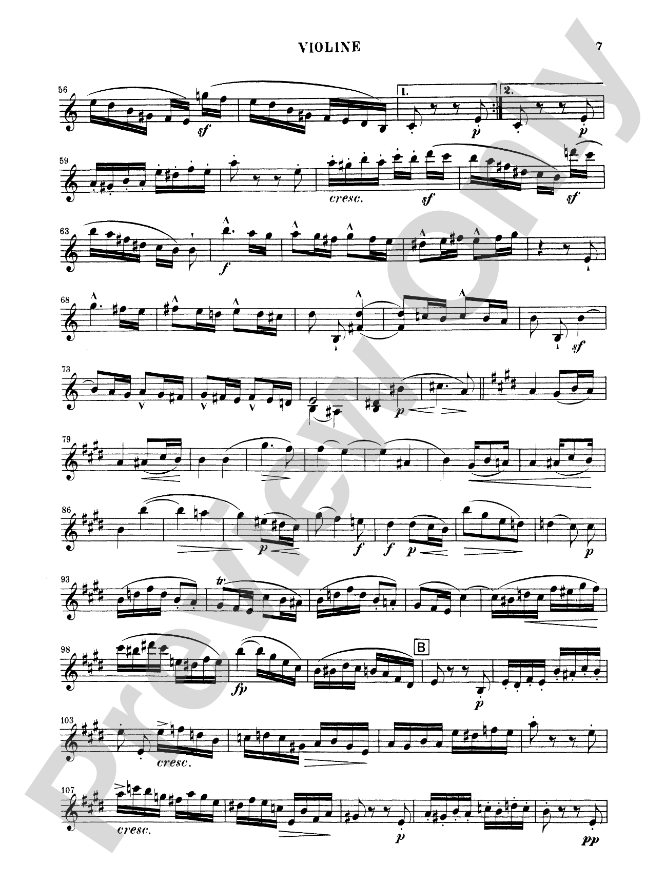 Schumann: Sonata in A Minor, Op. 105: Violin Book