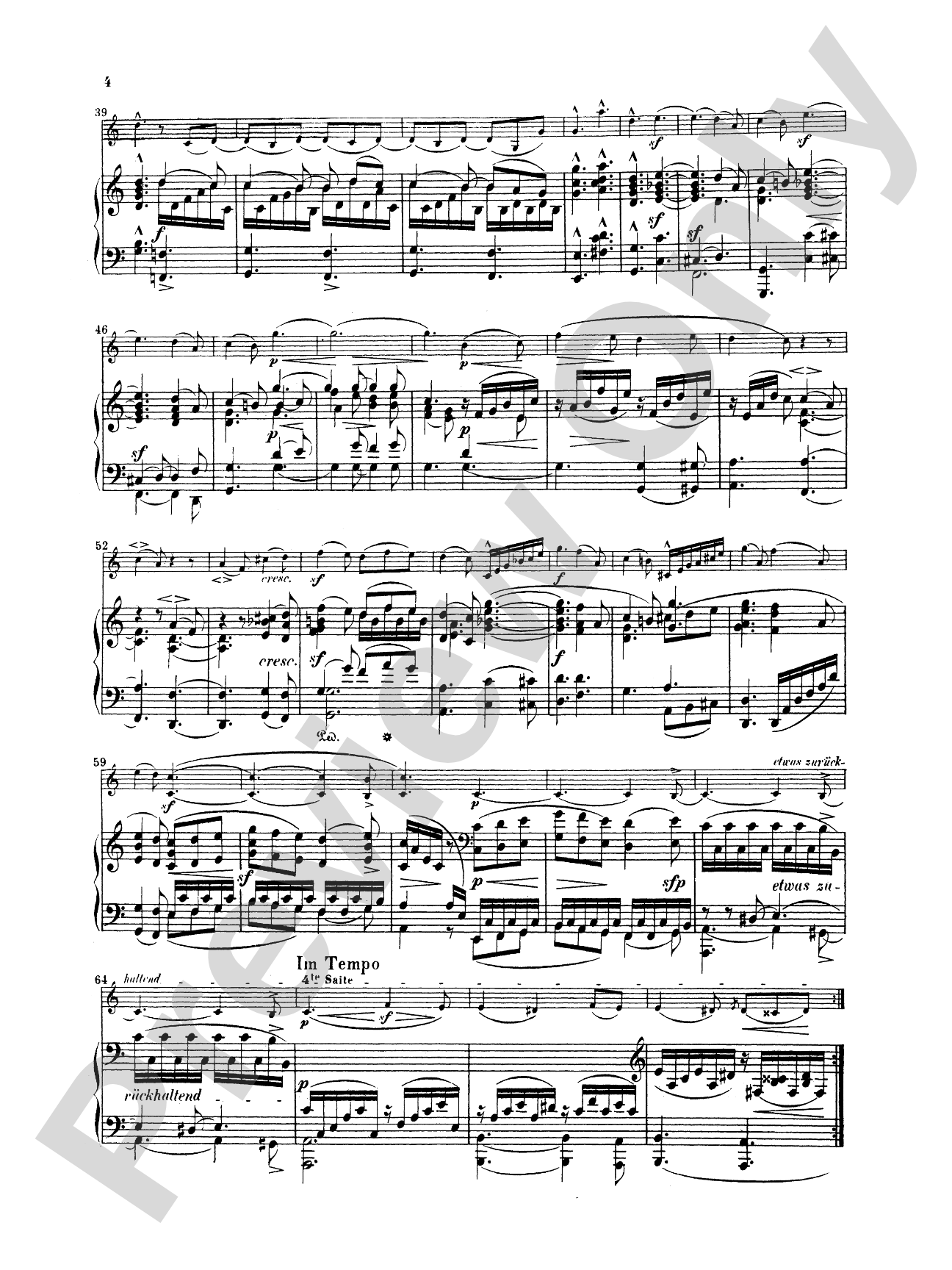 Schumann: Sonata in A Minor, Op. 105