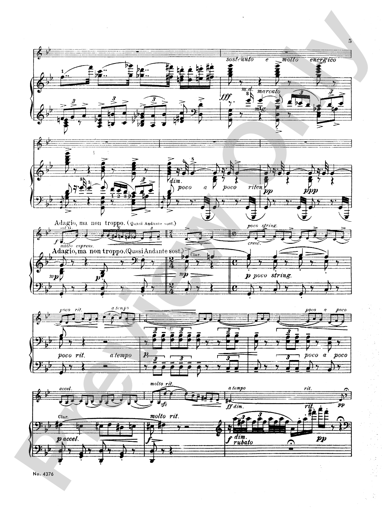 Suk: Fantasie, Op. 24 (Urtext)