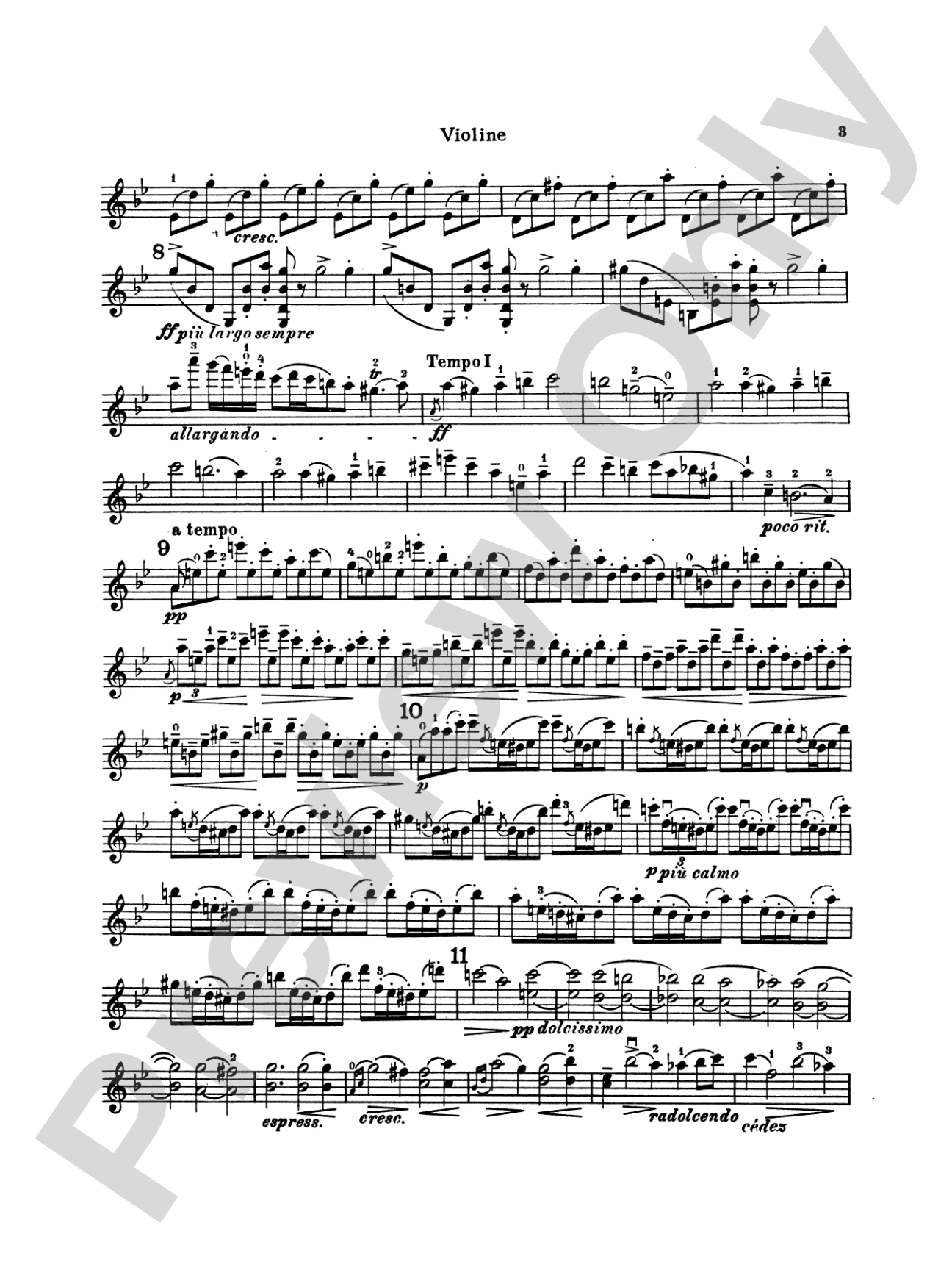 Vitali: Chaconne in G Minor: Violin Book