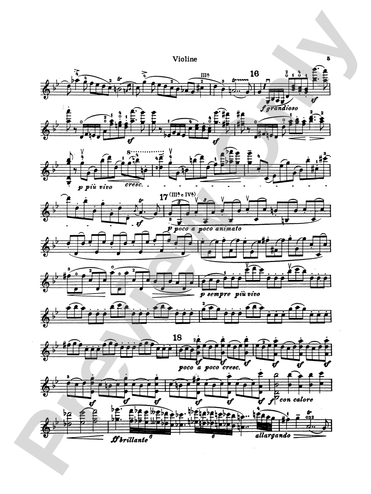 Vitali: Chaconne in G Minor: Violin Book