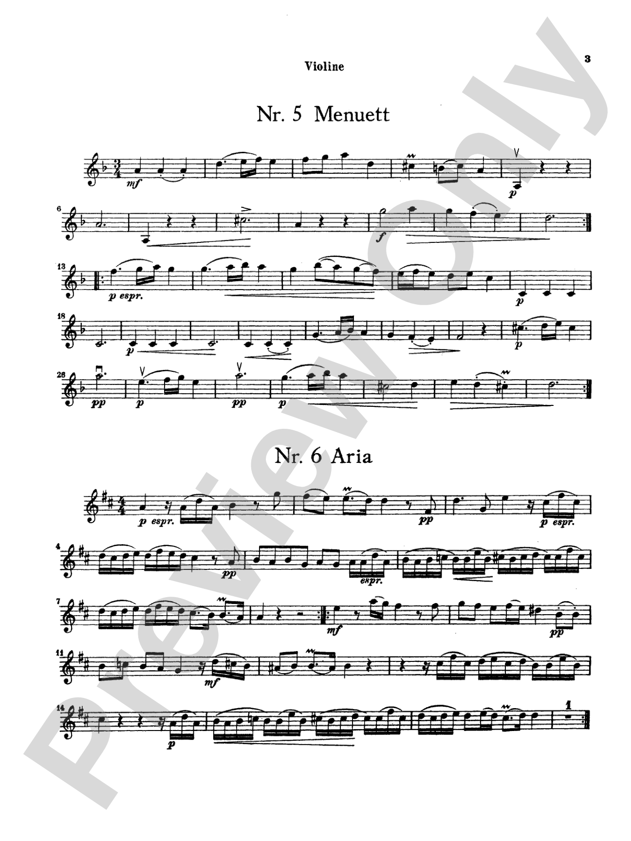 Mozart: Twelve Little Pieces from the Notebook of Wolfgang Mozart