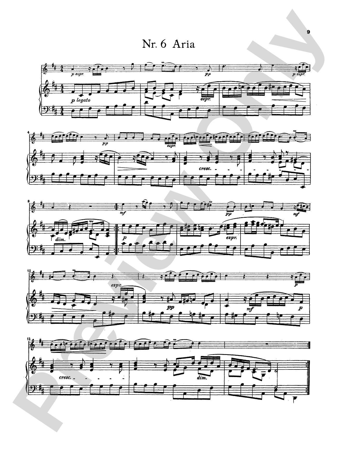 Mozart: Twelve Little Pieces from the Notebook of Wolfgang Mozart