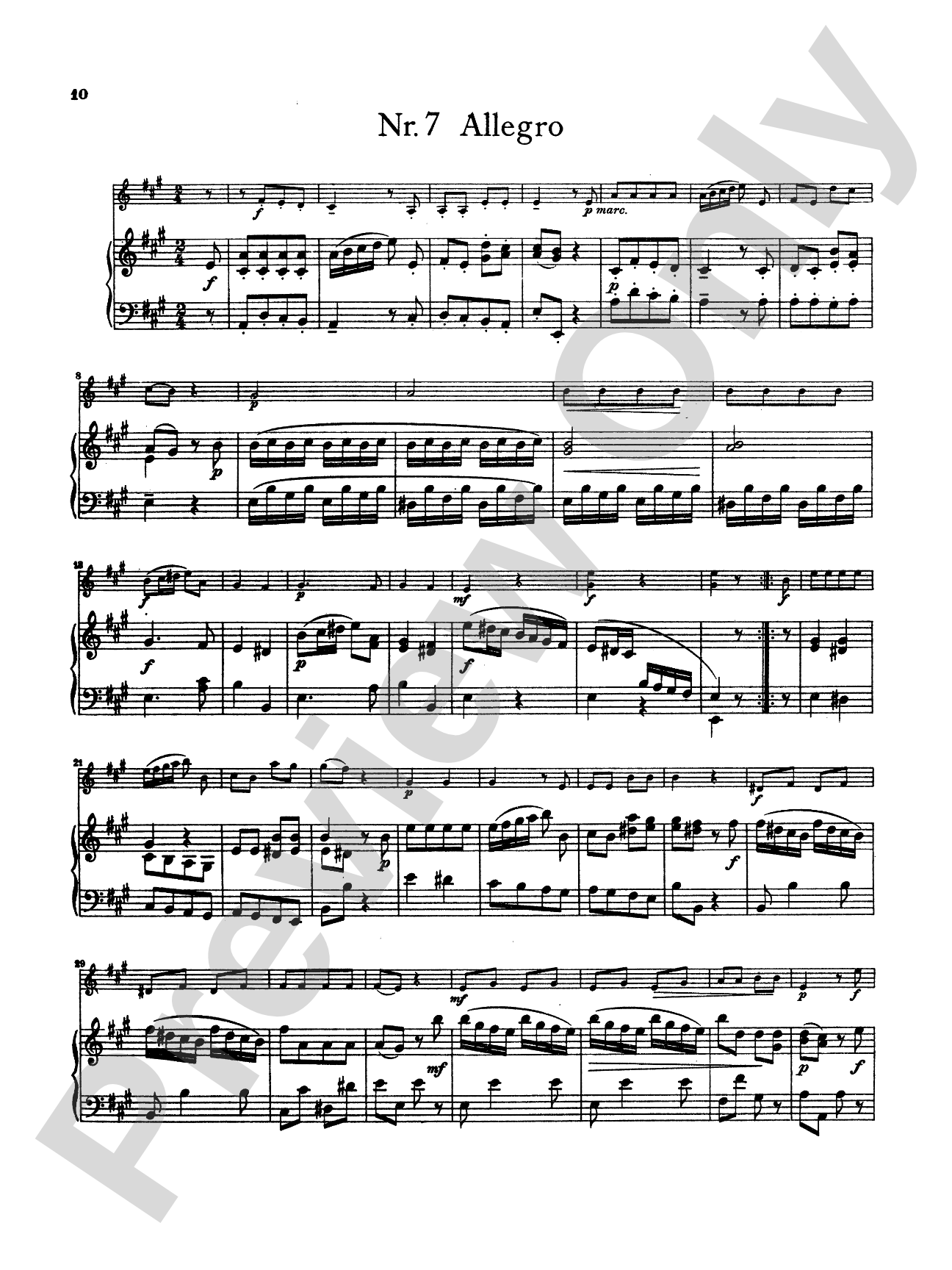 Mozart: Twelve Little Pieces from the Notebook of Wolfgang Mozart