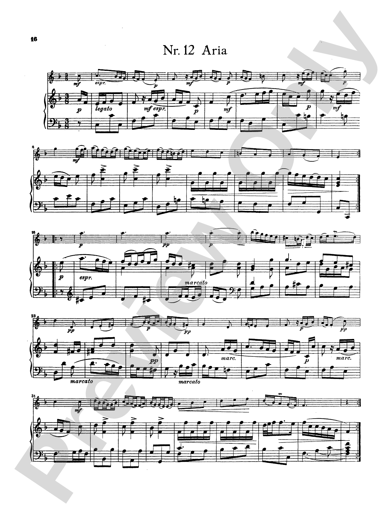 Mozart: Twelve Little Pieces from the Notebook of Wolfgang Mozart