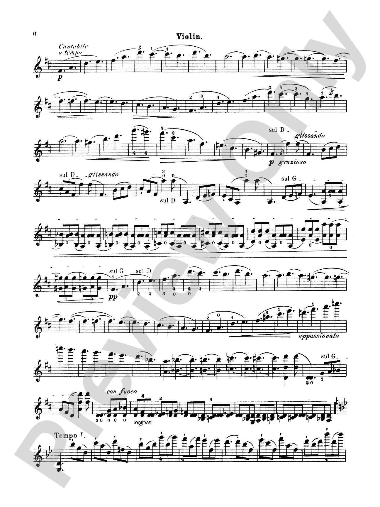Wieniawski: Scherzo-Tarentelle, Op. 16: Violin Book