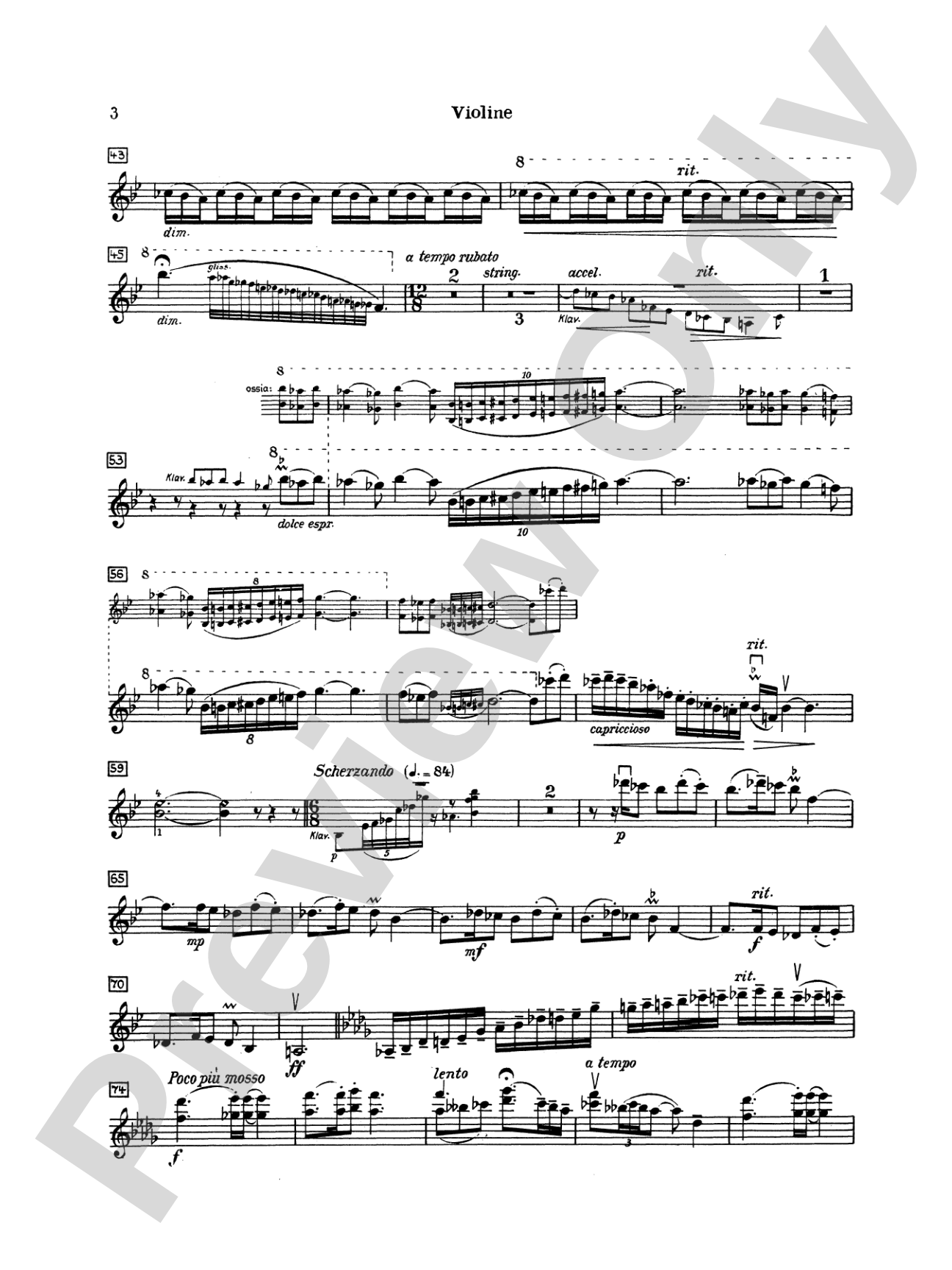 Khachaturian: Two Pieces: Violin Book