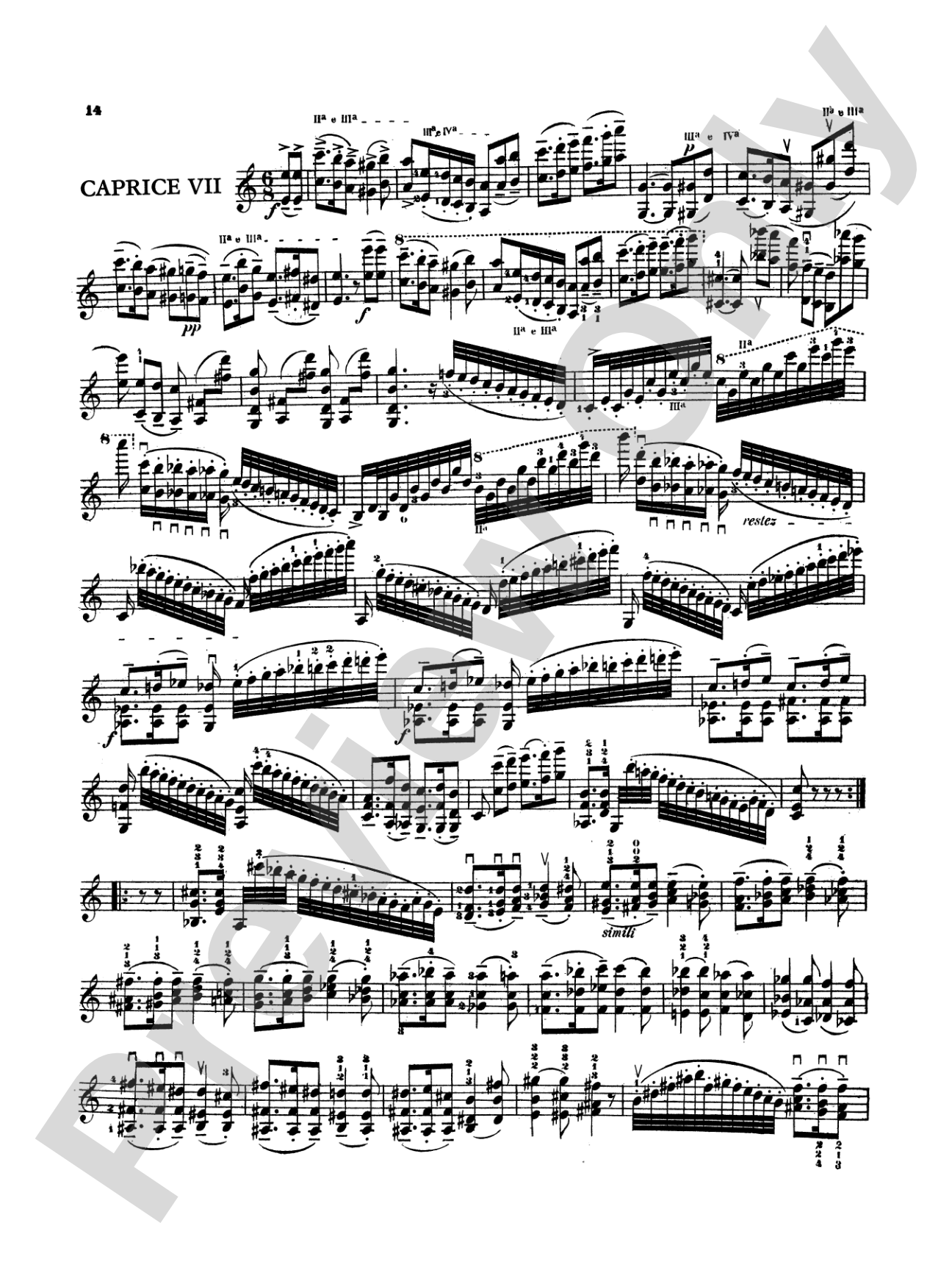 Paganini: Twenty-Four Caprices, Op. 1