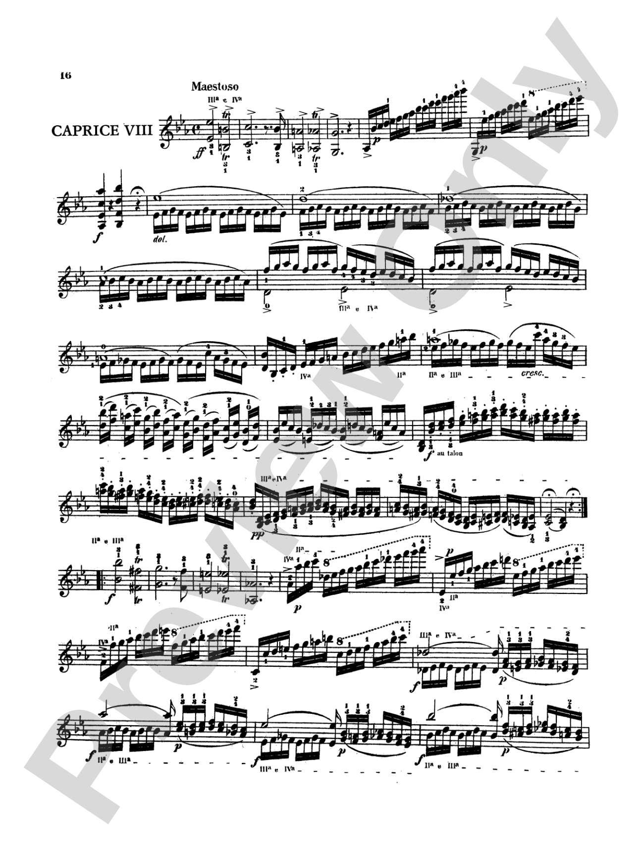 Paganini: Twenty-Four Caprices, Op. 1