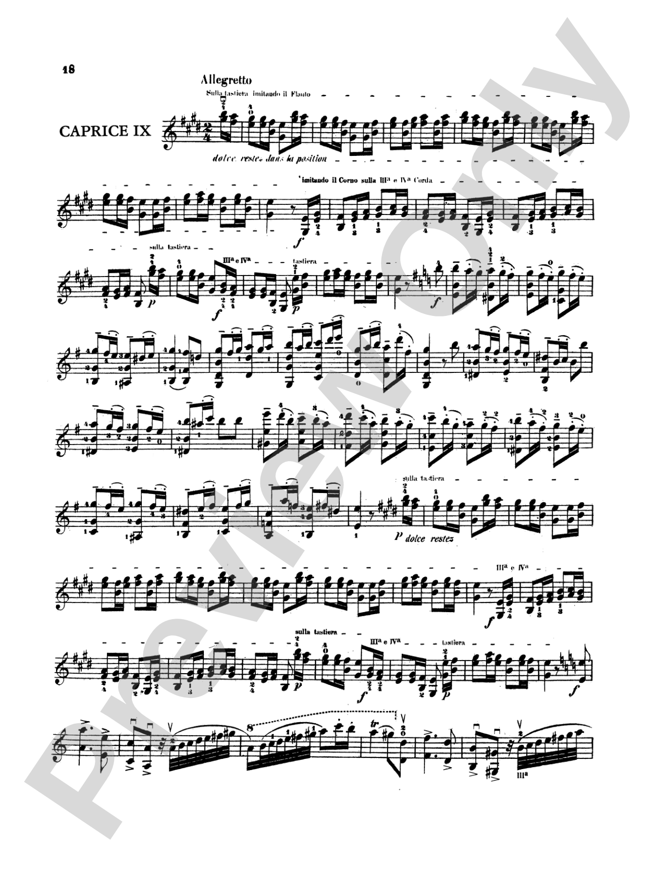 Paganini: Twenty-Four Caprices, Op. 1