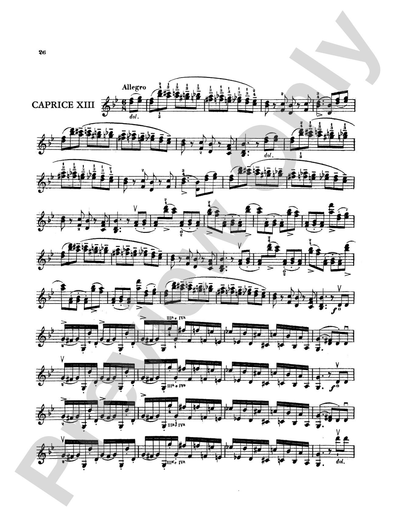 Paganini: Twenty-Four Caprices, Op. 1