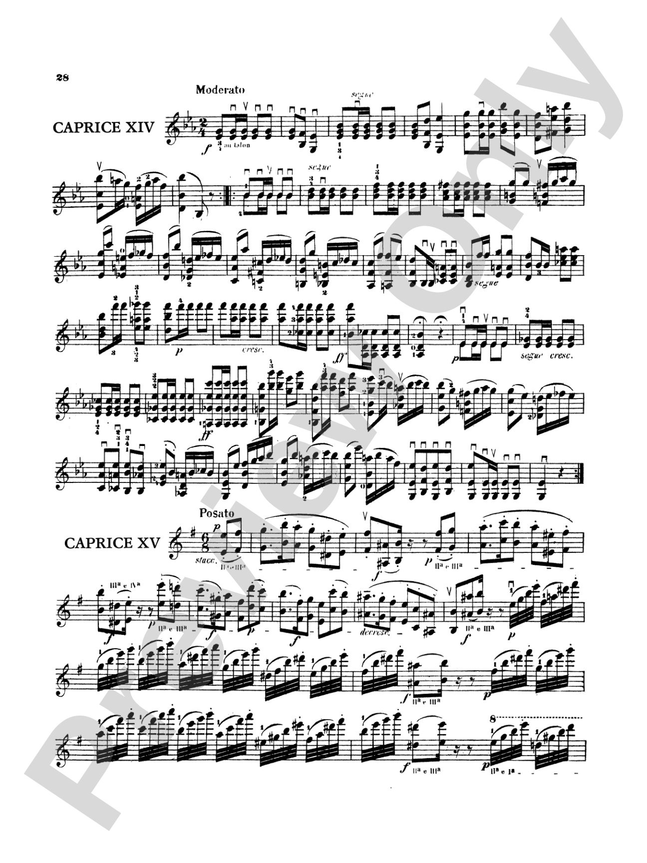 Paganini: Twenty-Four Caprices, Op. 1