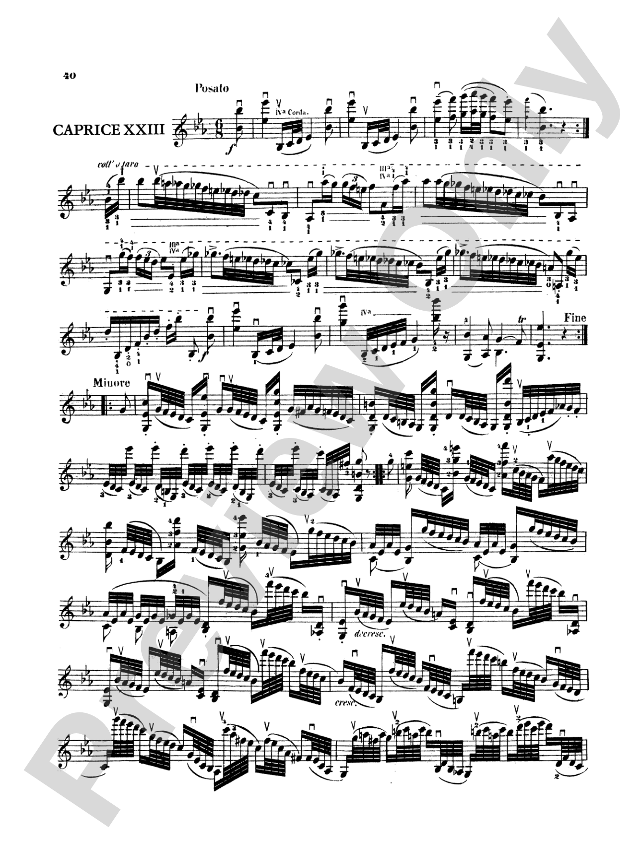Paganini: Twenty-Four Caprices, Op. 1