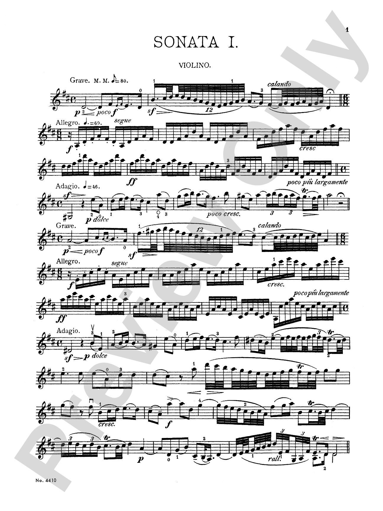 Corelli: Twelve Sonatas, Op. 5 (Volume I): Violin Book