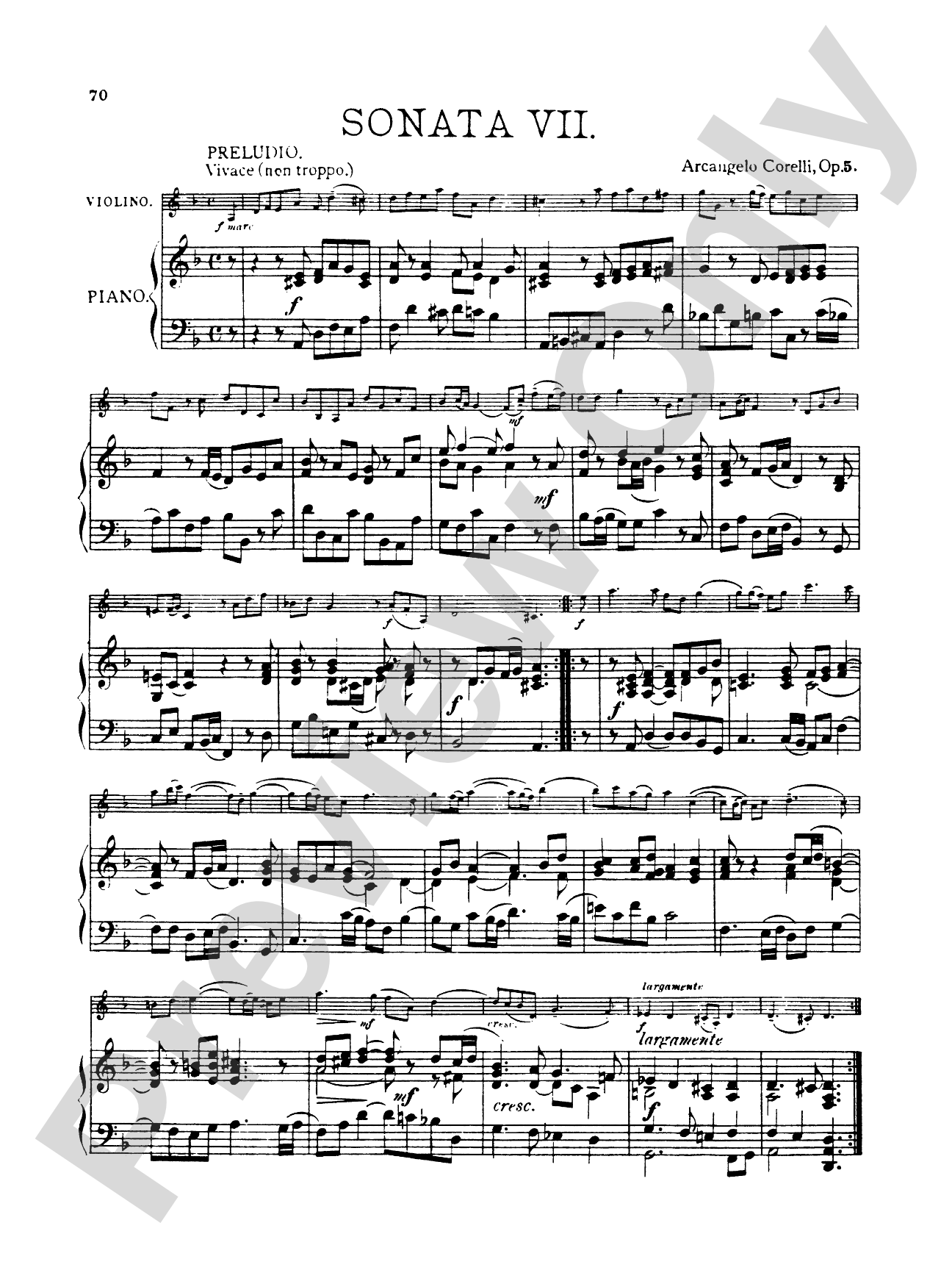 Corelli: Twelve Sonatas, Op. 5 (Volume II)