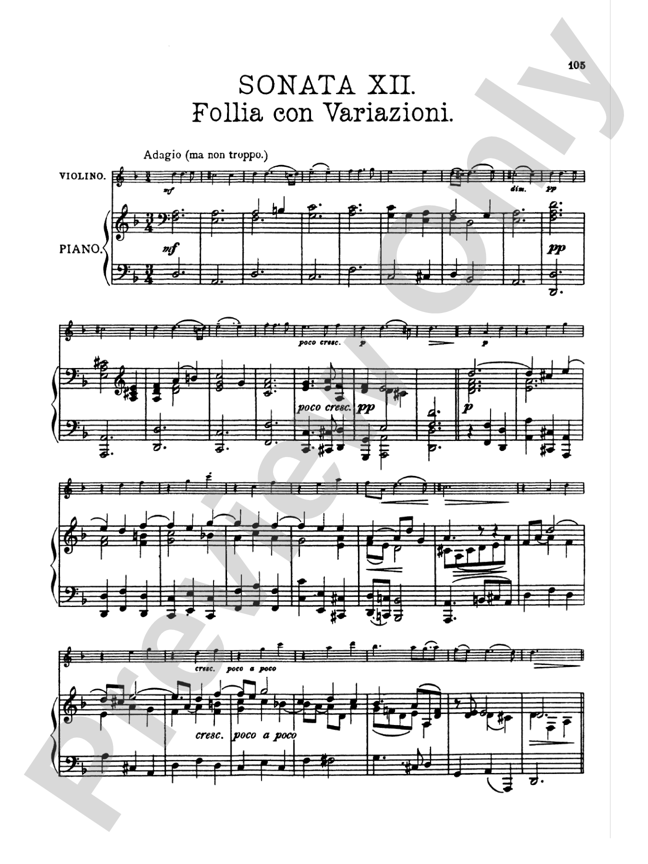 Corelli: Twelve Sonatas, Op. 5 (Volume II)