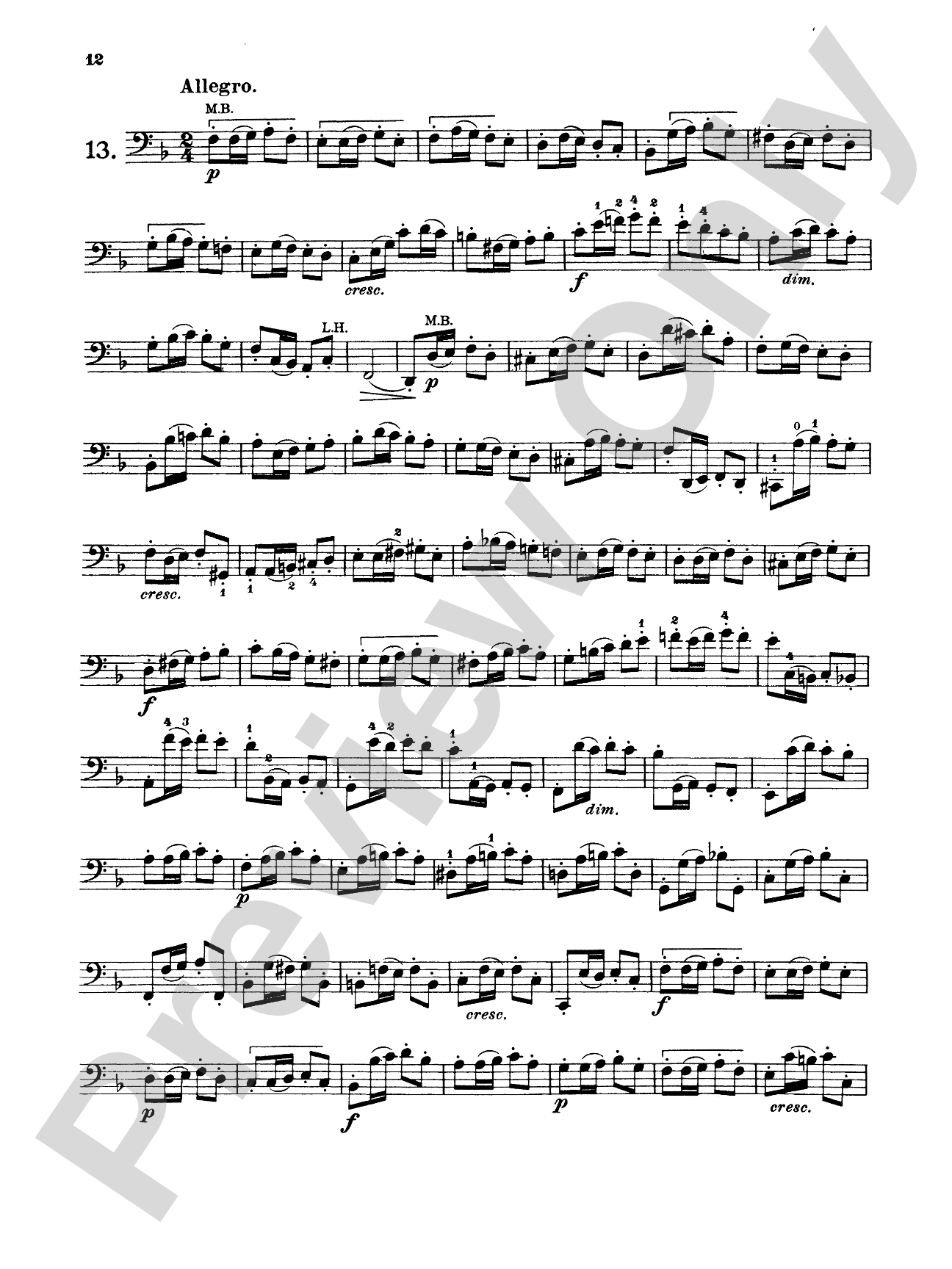 Dotzauer: 113 Studies, Volume I (Nos. 1-34): Cello Book