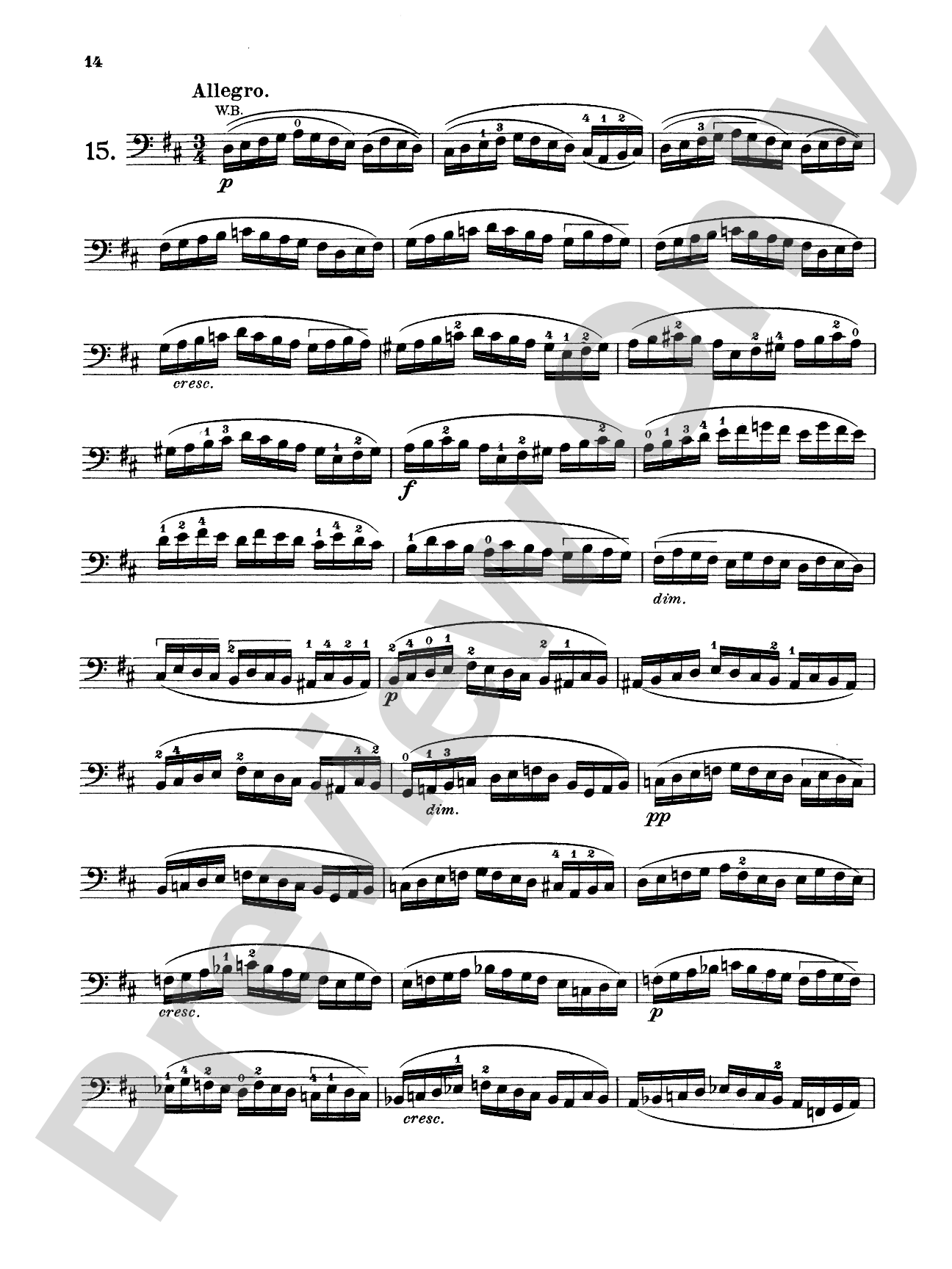 Dotzauer: 113 Studies, Volume I (Nos. 1-34): Cello Book