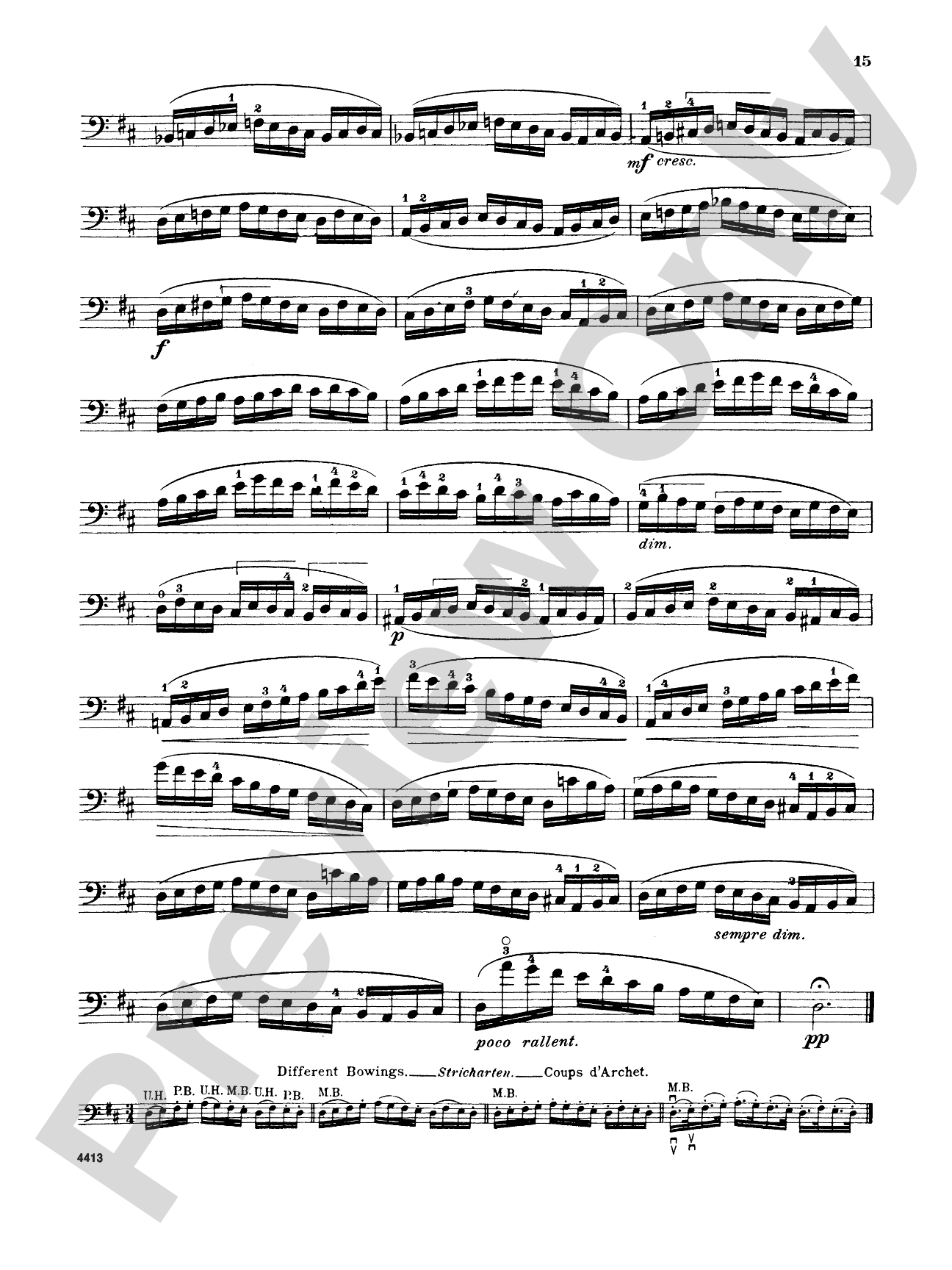 Dotzauer: 113 Studies, Volume I (Nos. 1-34): Cello Book