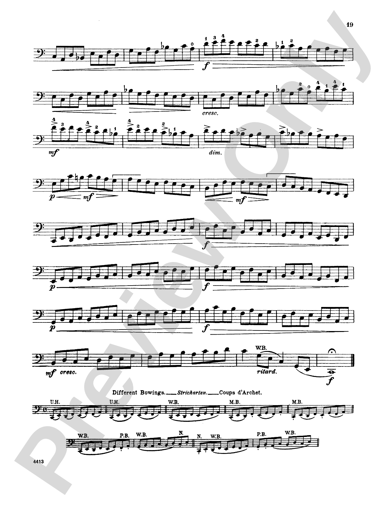 Dotzauer: 113 Studies, Volume I (Nos. 1-34): Cello Book