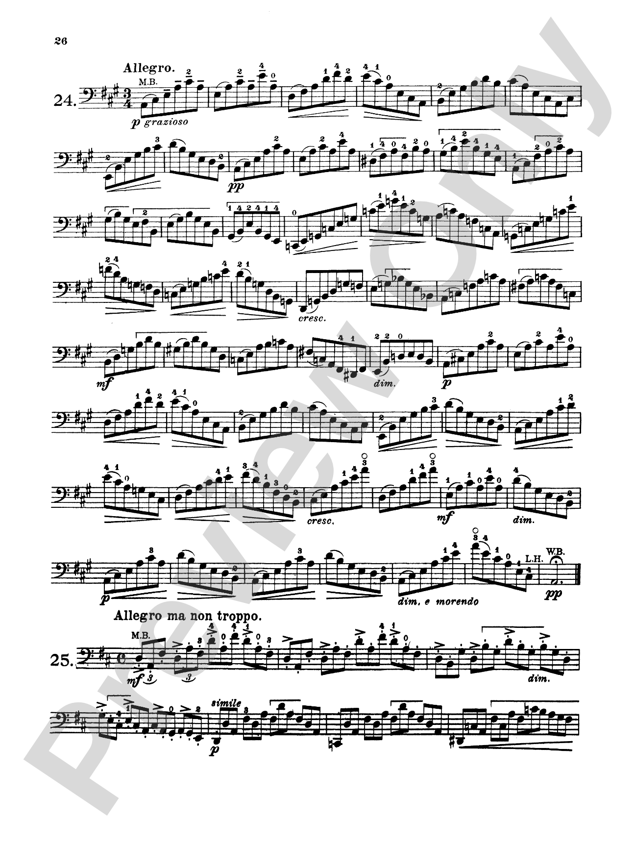 Dotzauer: 113 Studies, Volume I (Nos. 1-34): Cello Book