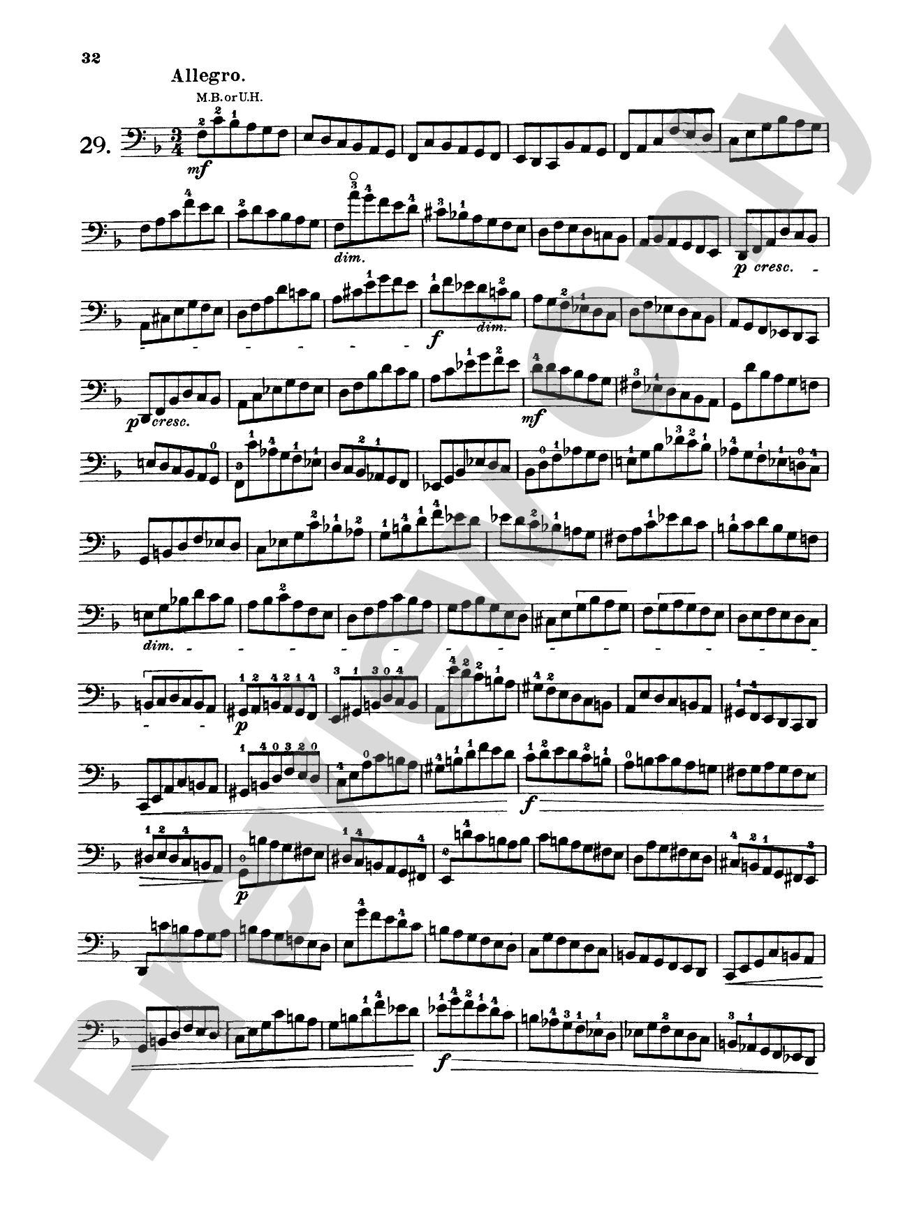 Dotzauer: 113 Studies, Volume I (Nos. 1-34): Cello Book