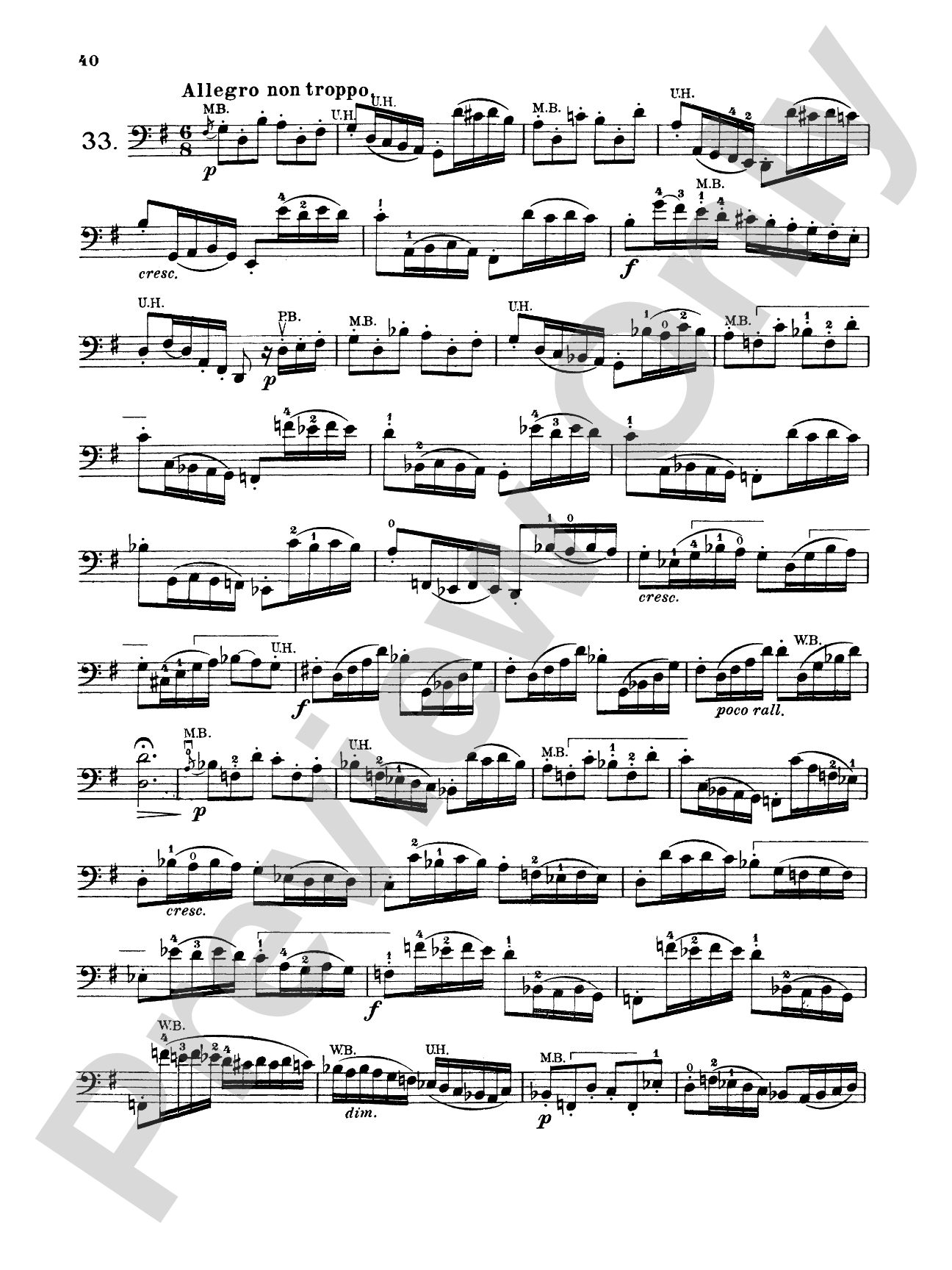 Dotzauer: 113 Studies, Volume I (Nos. 1-34): Cello Book