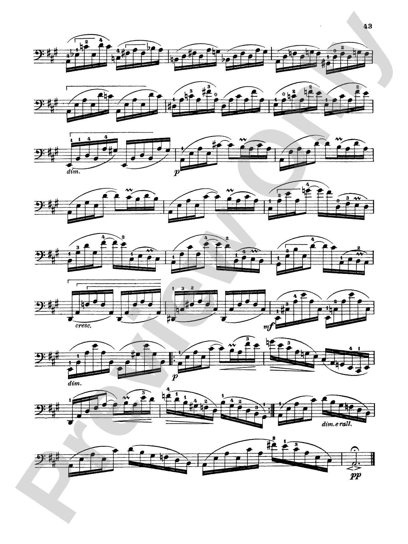 Dotzauer: 113 Studies, Volume I (Nos. 1-34): Cello Book