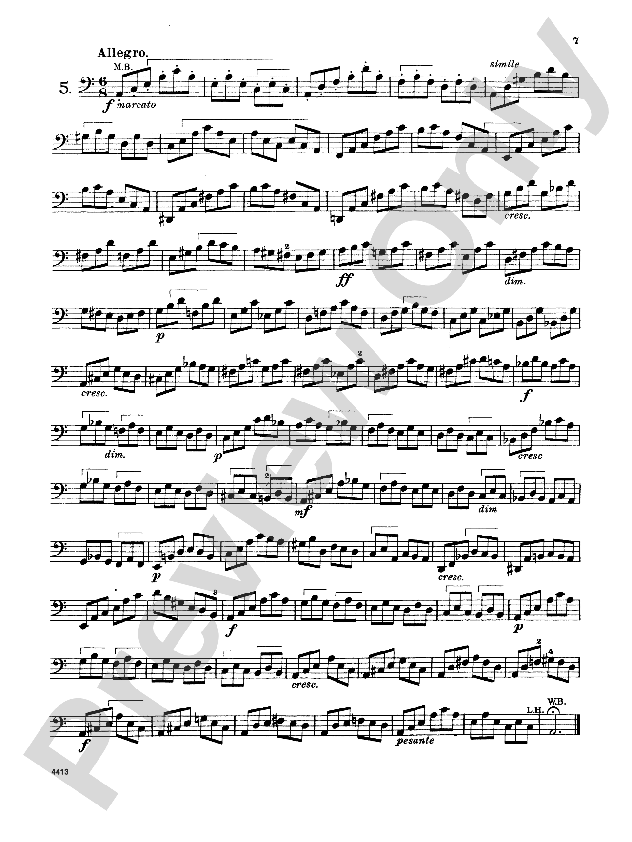 Dotzauer: 113 Studies, Volume I (Nos. 1-34): Cello Book