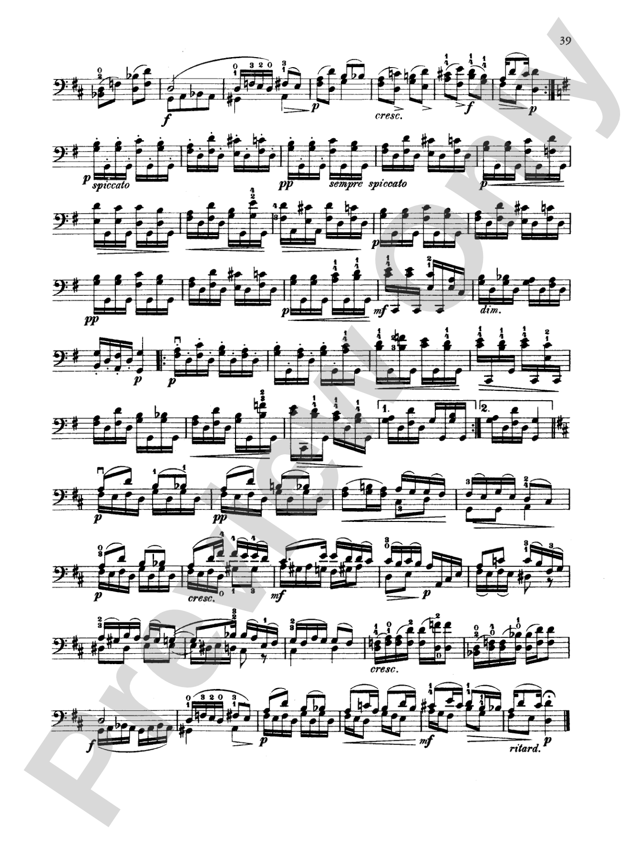 Dotzauer: 113 Studies, Volume II (Nos. 35-62): Cello Book