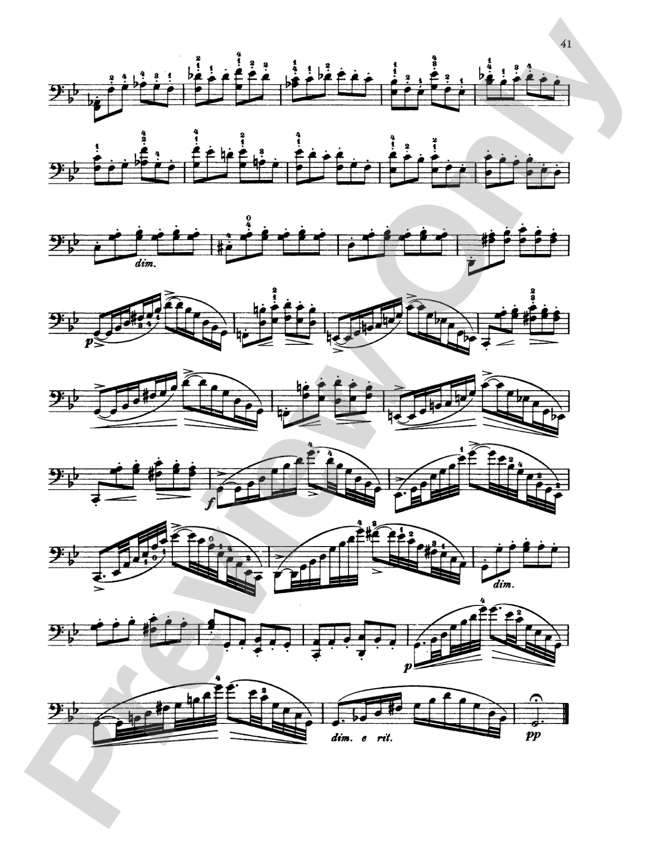 Dotzauer: 113 Studies, Volume II (Nos. 35-62): Cello Book