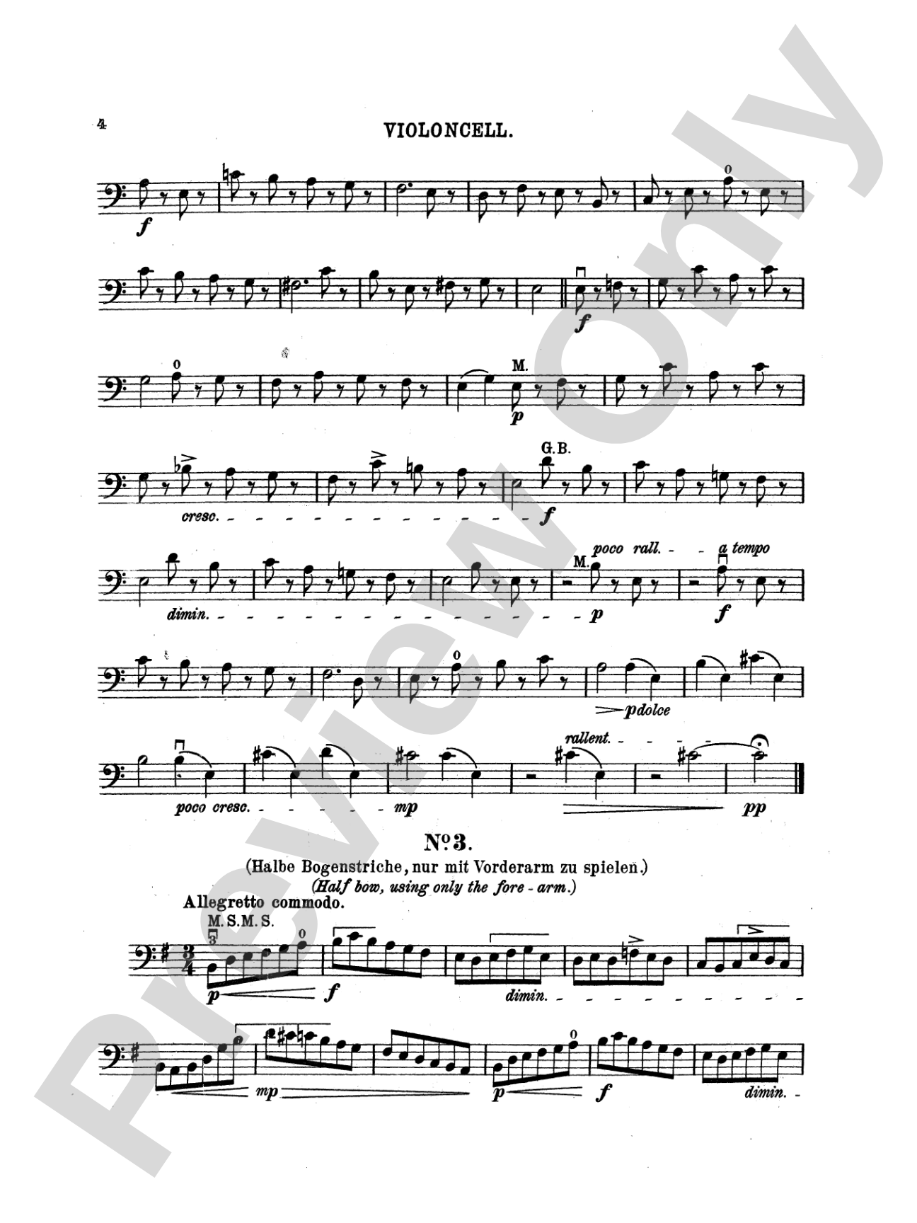 Grützmacher: Etudes, Op. 72
