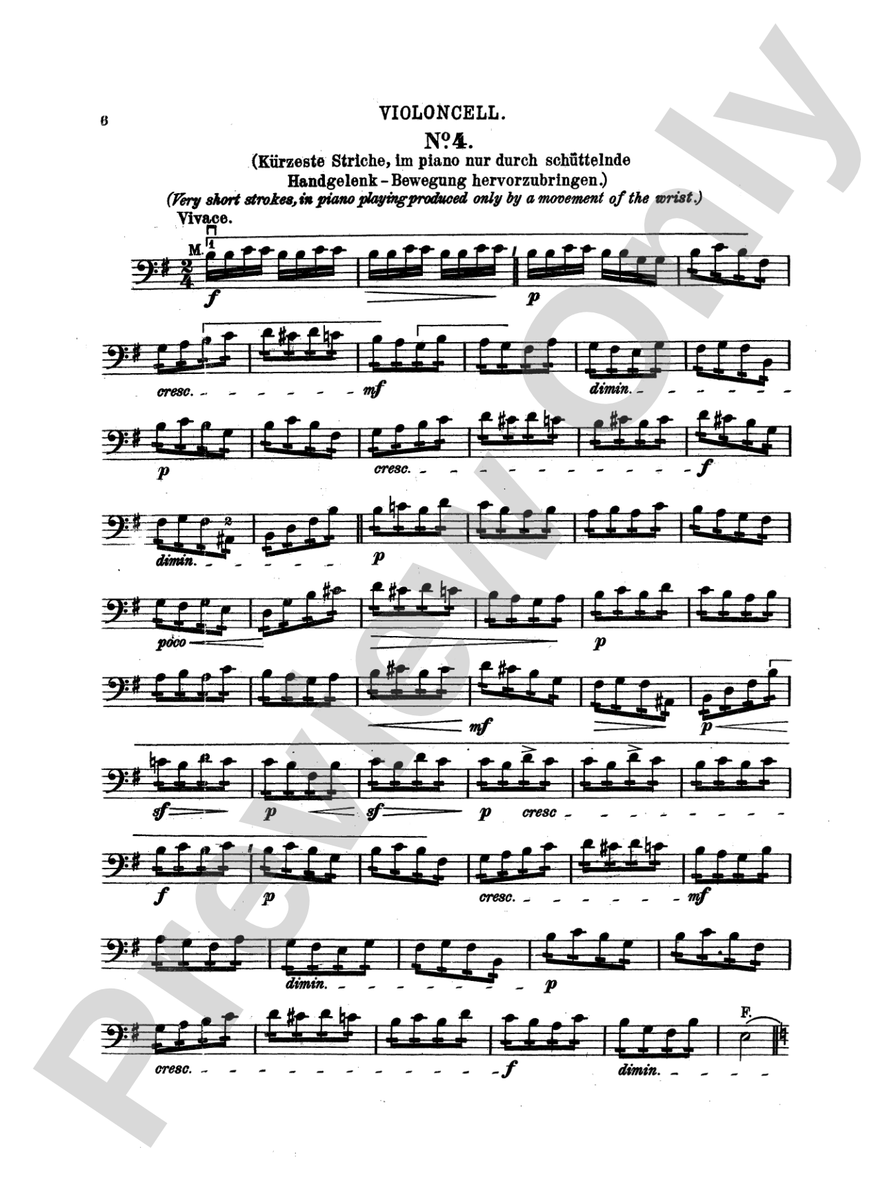 Grützmacher: Etudes, Op. 72