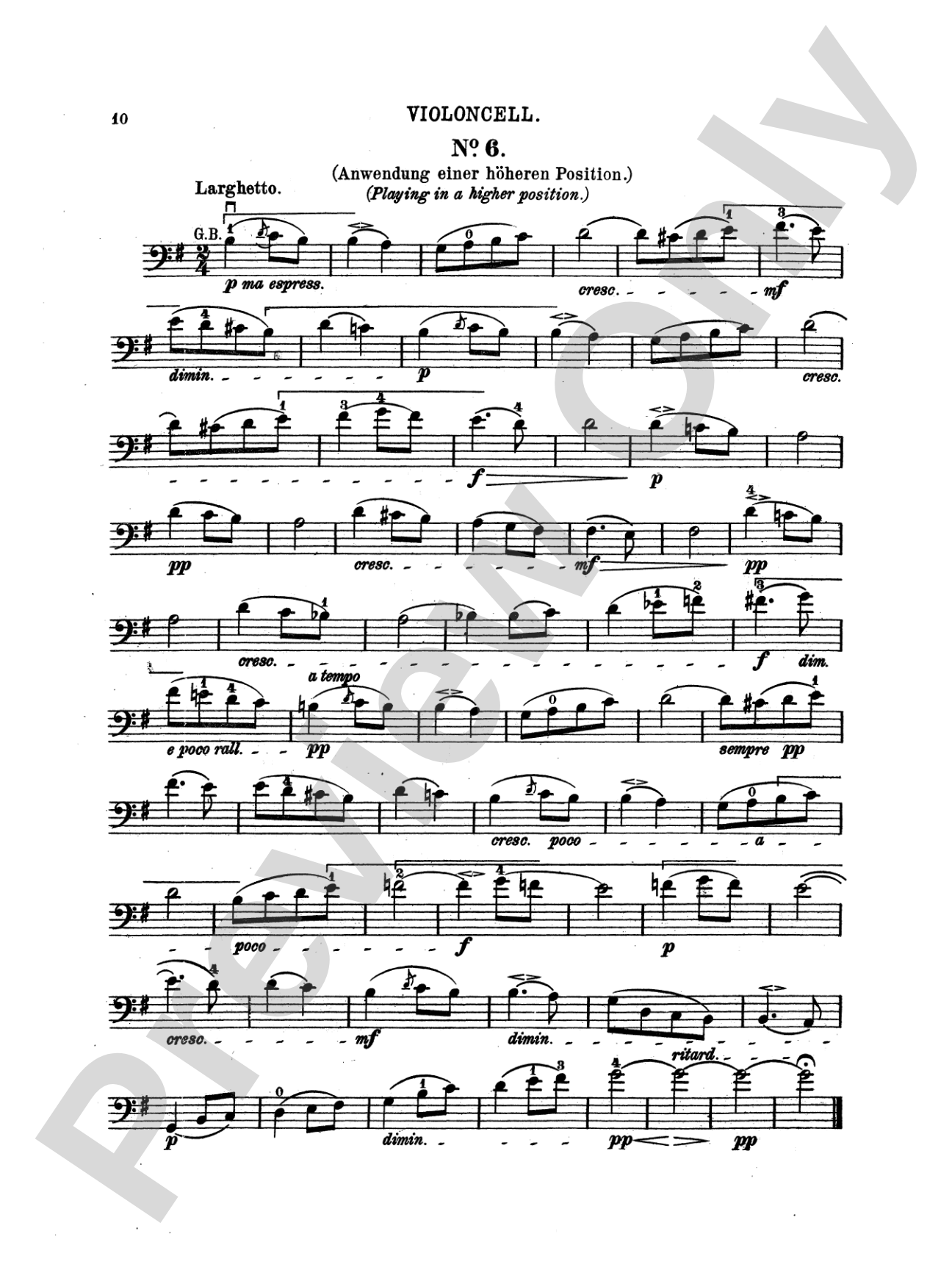 Grützmacher: Etudes, Op. 72