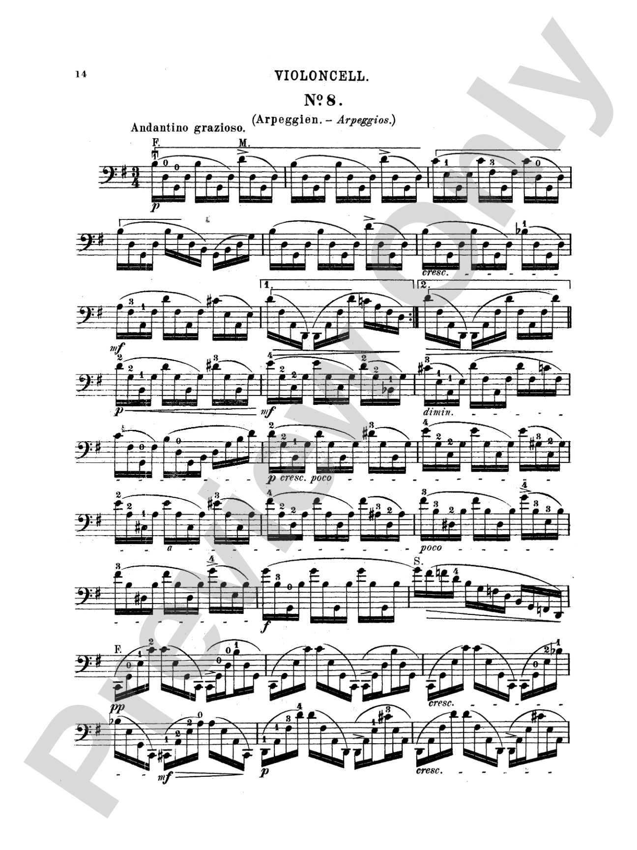 Grützmacher: Etudes, Op. 72