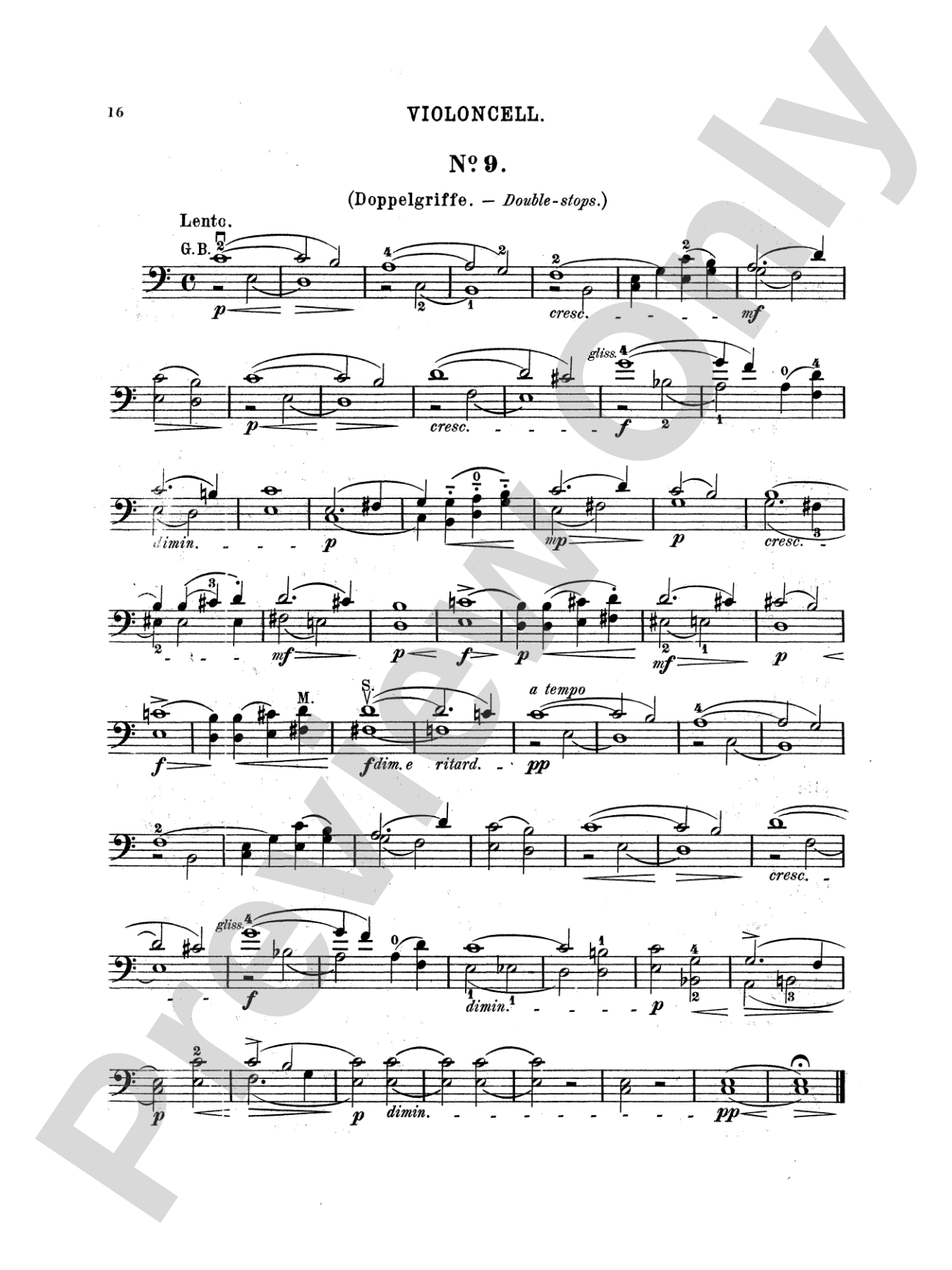 Grützmacher: Etudes, Op. 72