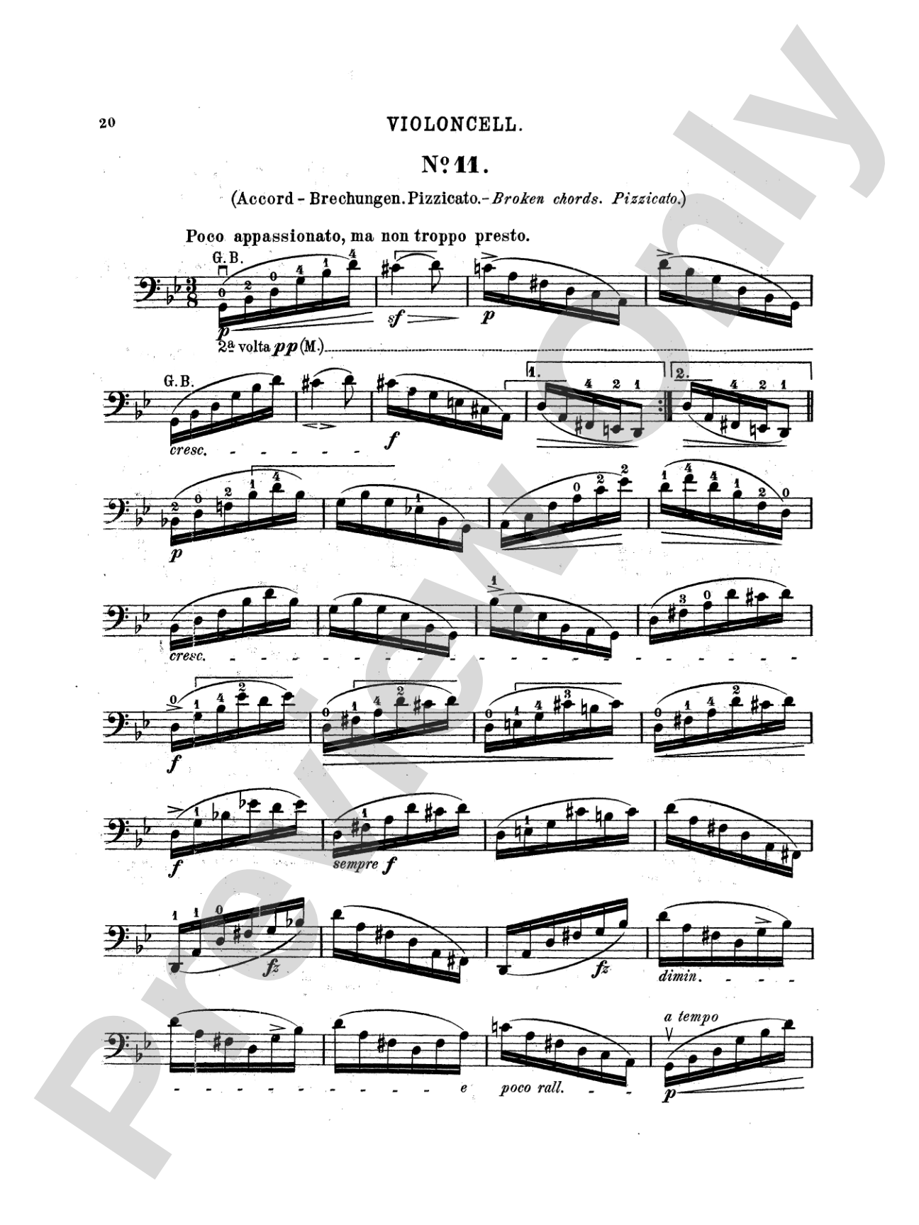 Grützmacher: Etudes, Op. 72