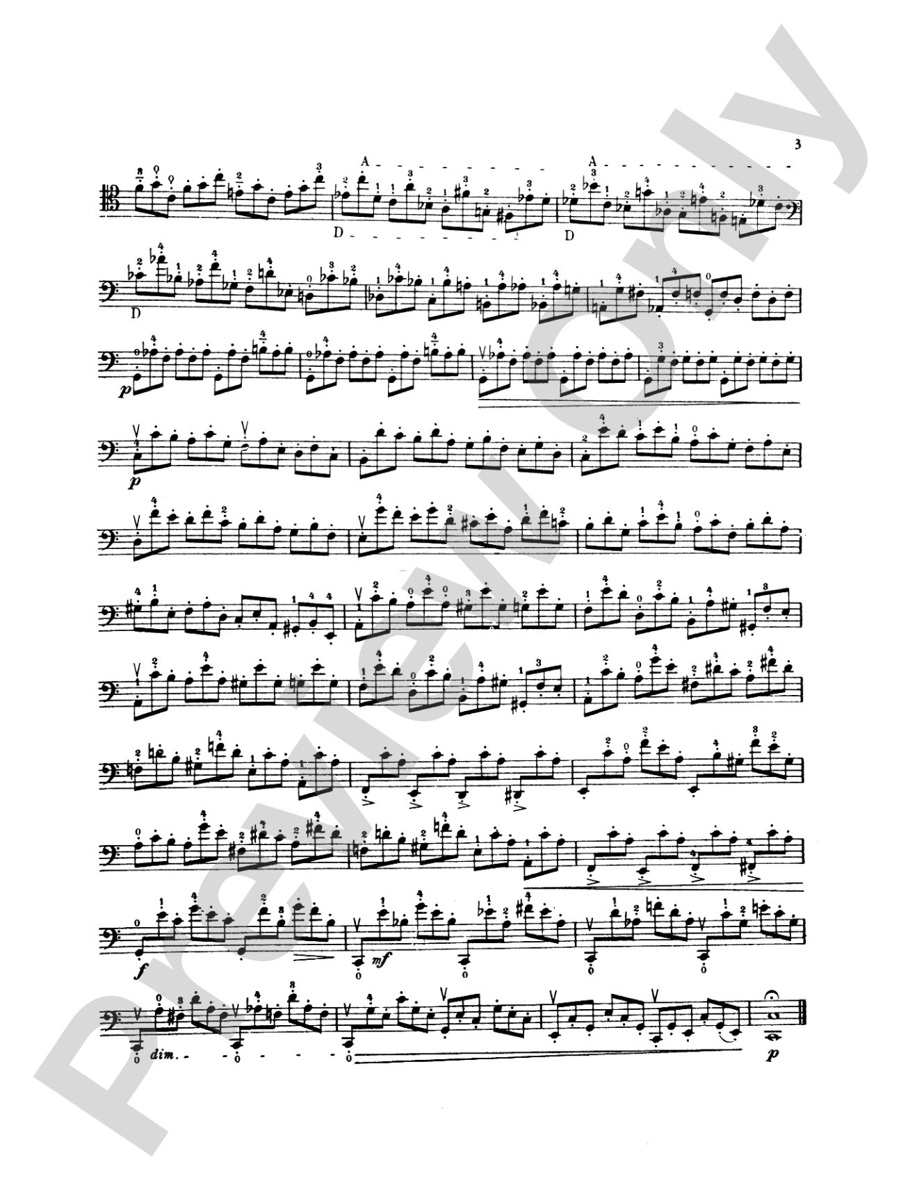 Popper: High School of Cello Playing, Op. 73 (40 Etudes): Cello Book