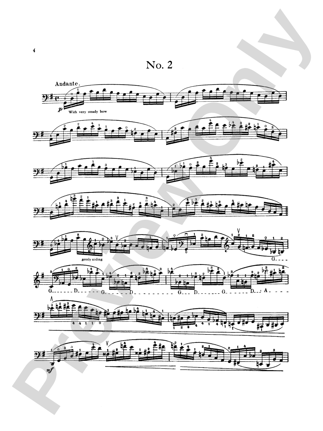 Popper: High School of Cello Playing, Op. 73 (40 Etudes)
