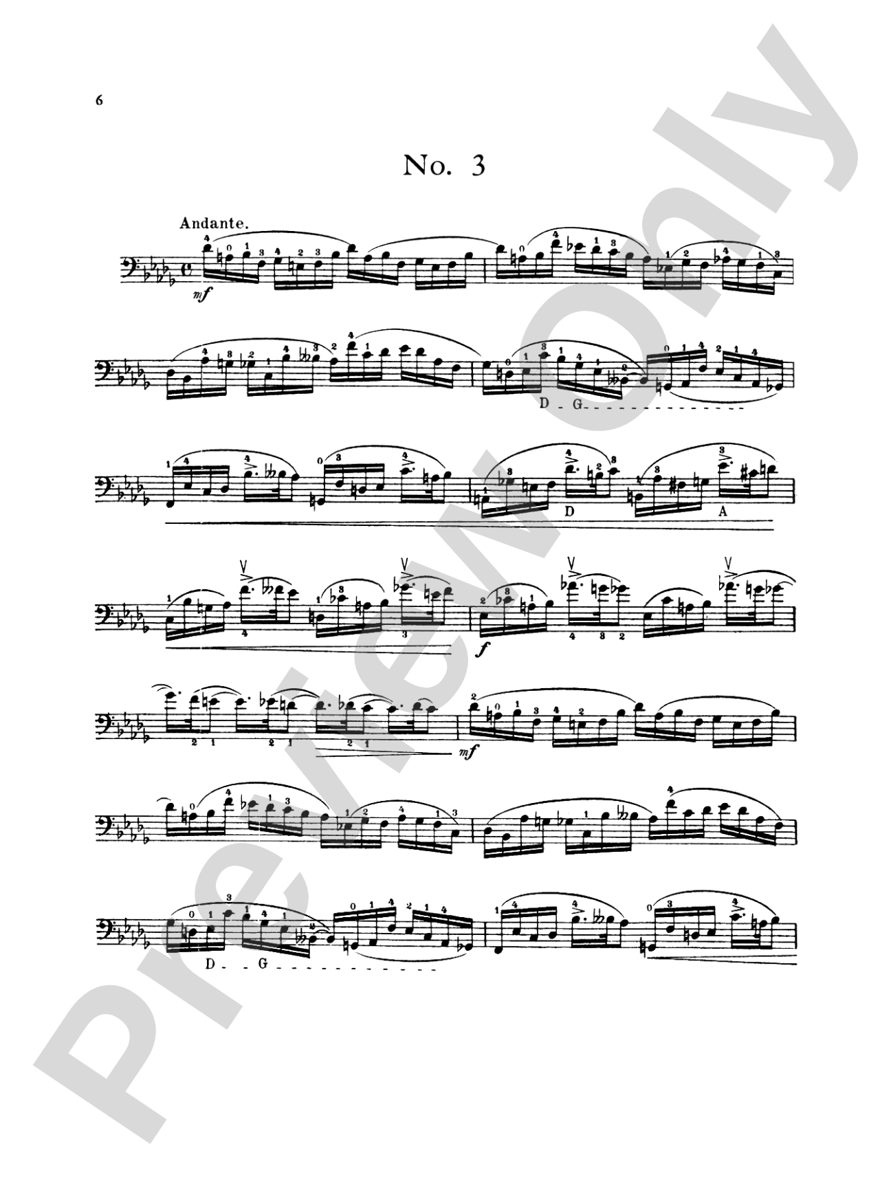 Popper: High School of Cello Playing, Op. 73 (40 Etudes)