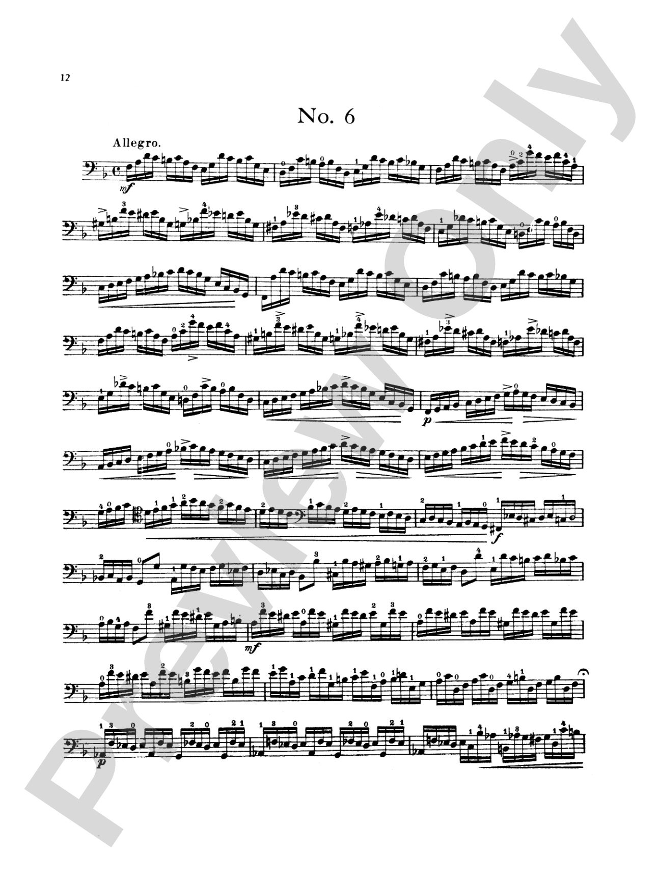 Popper: High School of Cello Playing, Op. 73 (40 Etudes)