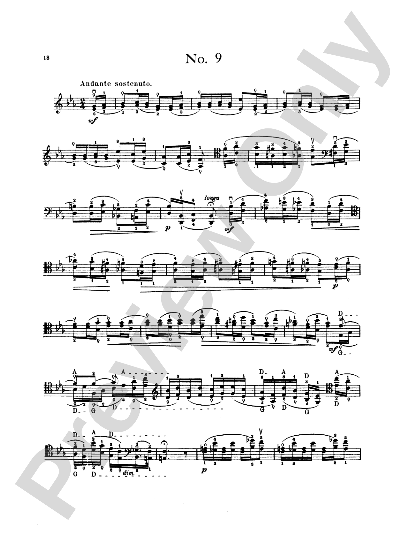 Popper: High School of Cello Playing, Op. 73 (40 Etudes)